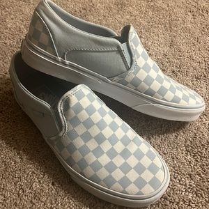 Vans asher slip ons
